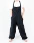 Preview: MEGA BEQUEME SCHWARZE LATZHOSE GRÖßE XXL AUS 100% BAUMWOLLE