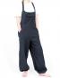 Preview: MEGA BEQUEME SCHWARZE LATZHOSE GRÖßE XXL AUS 100% BAUMWOLLE
