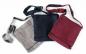 Preview: SCHWARZE FEINE FILZTASCHE AUS NEPAL MAßE: 30CM X 30CM