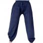 Preview: Blaue Ballonhose mit Taschen Handarbeit aus Nepal