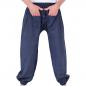 Preview: Blaue Ballonhose mit Taschen Handarbeit aus Nepal