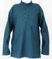 Preview: Petrolfarbenes Traditionshemd Nepal / Fisherman / Kurta Gr.M