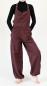 Preview: MEGA BEQUEME BRAUNE LATZHOSE GRÖßE XL AUS 100% BAUMWOLLE