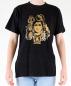 Preview: SCHWARZES SHIVA T-SHIRT GRÖßE XL AUS 100% BAUMWOLLE  NEPAL HANDBEDRUCKT
