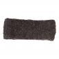 Preview: BRAUNES STIRNBAND MODEL 2 100% WOLLE MIT FLEECE GEFÜTTERT HANDARBEIT NEPAL