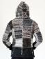 Preview: GRÖßE M PATCHWORK WOLLJACKE 100% SCHAFSWOLLE HANDARBEIT AUS NEPAL