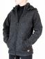 Preview: GRÖßE M ANTHRAZITFARBENE WOLLJACKE 100% SCHAFSWOLLE HANDARBEIT AUS NEPAL