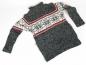 Preview: GRÖßE XXL  Herrlicher gestrickter Wollpullover 100% Schafswolle Handarbeit Nepal