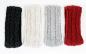Preview: ROTES STIRNBAND MODEL 3 100% WOLLE MIT FLEECE GEFÜTTERT HANDARBEIT NEPAL