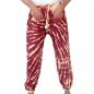 Preview: Rote gebatikte Ballonhose mit Taschen Handarbeit aus Nepal