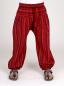 Preview: ROTGESTREIFTE ALADIN KINDERHOSE HANDARBEIT NEPAL