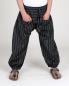 Preview: SCHWARZGESTREIFTE ALADIN KINDERHOSE HANDARBEIT NEPAL