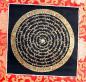 Preview: Om Mandala Thangka im Brokatrahmen handgemalt Nepal Buddhismus Nr.35 Meditation