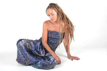 Preview: ALADIN "HOSENKLEID" BLAU/BUNT EINHEITSGRÖßE