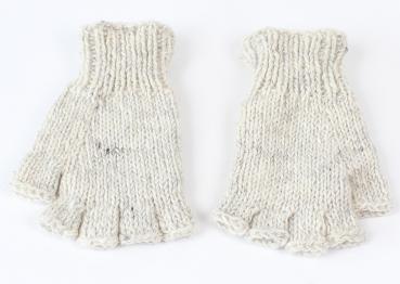 Preview: NATURFARBENE FINGERLINGE HALBFINGERLINGE 100% WOLLE HANDARBEIT NEPAL
