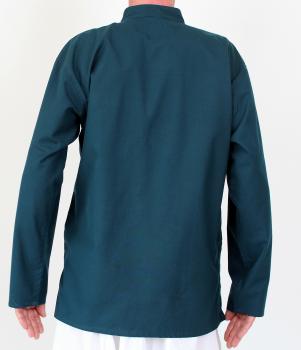 Preview: Petrolfarbenes Traditionshemd Nepal / Fisherman / Kurta Gr.S