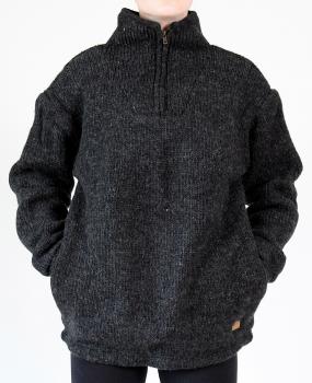 GRÖßE XXL WOLLPULLOVER TROYER SEEMANNSPULLOVER  100% SCHAFSWOLLE HANDARBEIT NEPAL