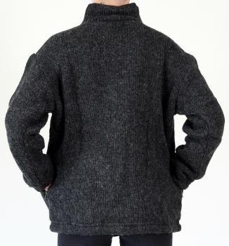 Preview: GRÖßE XXL WOLLPULLOVER TROYER SEEMANNSPULLOVER  100% SCHAFSWOLLE HANDARBEIT NEPAL