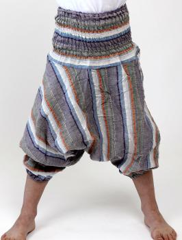 Süße Kinderhose Haremshose designs Nr.4 Einheitsgröße Handarbeit Indien 100% Baumwolle