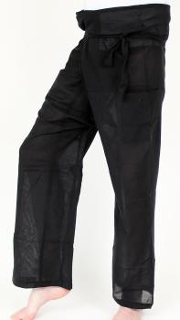 Preview: TOLLE SCHWARZE FISHERMAN WICKELHOSE / EINHEITSGRÖßE