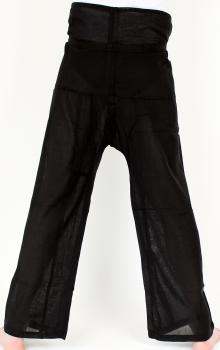 Preview: TOLLE SCHWARZE FISHERMAN WICKELHOSE / EINHEITSGRÖßE