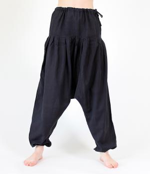 Preview: SUPER BEQUEME SCHWARZE YOGA- MEDITATION FREIZEITHOSE Gr.M