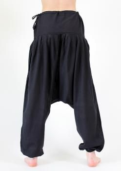Preview: SUPER BEQUEME SCHWARZE YOGA- MEDITATION FREIZEITHOSE Gr.M