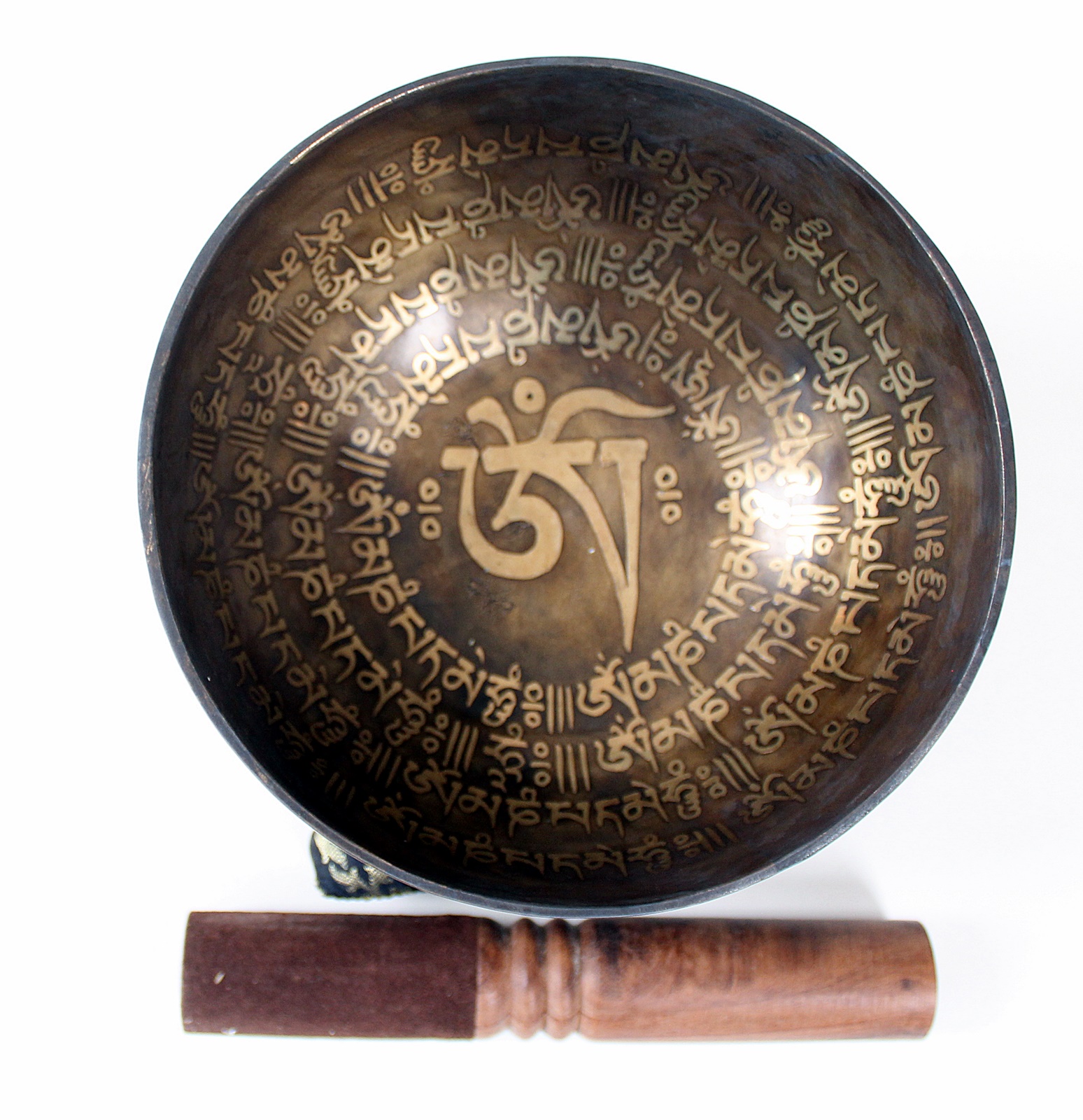 Zimbeln aus  Nepal 7cm Durchmesser 230 Gramm Buddhismus  Meditation Tingsha Om