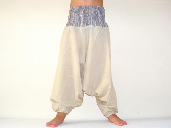 TOLLE NATURFARBENE KINDERHOSE HAREMSHOSE /EINHEITSGRÖßE
