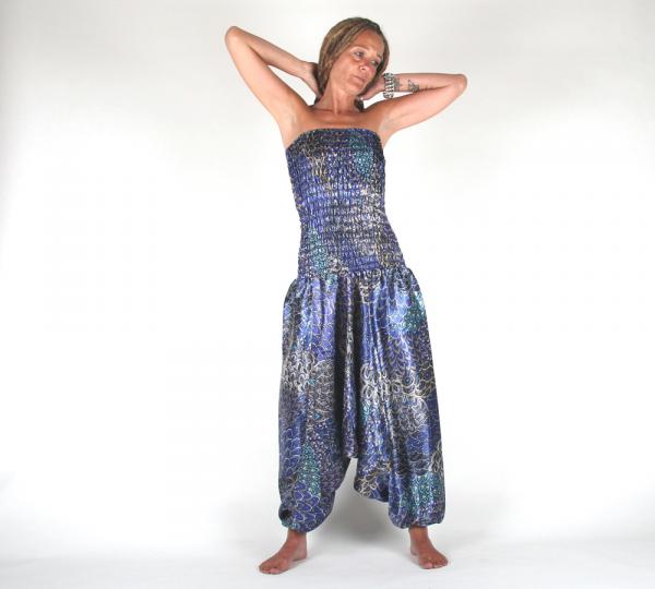 ALADIN "HOSENKLEID" BLAU/BUNT EINHEITSGRÖßE