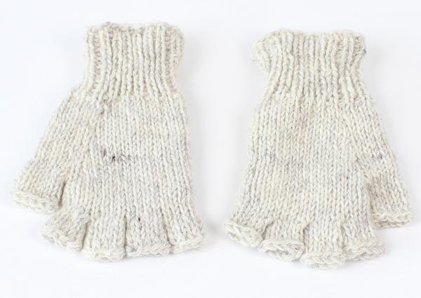 NATURFARBENE FINGERLINGE HALBFINGERLINGE 100% WOLLE HANDARBEIT NEPAL