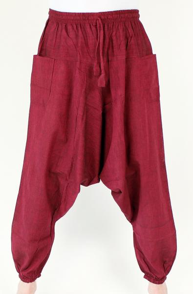 Rote Haremshose aus Nepal
