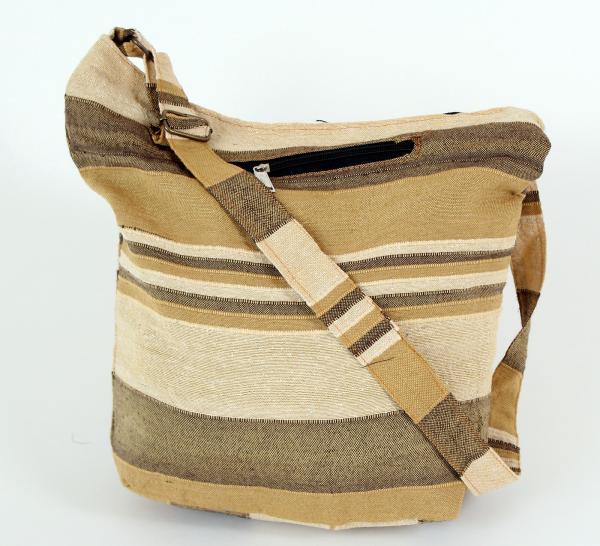 BRAUNE UMHÄNGETASCHE SCHULTERTASCHE