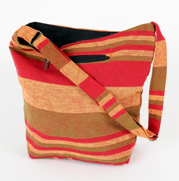 ROTE UMHÄNGETASCHE SCHULTERTASCHE