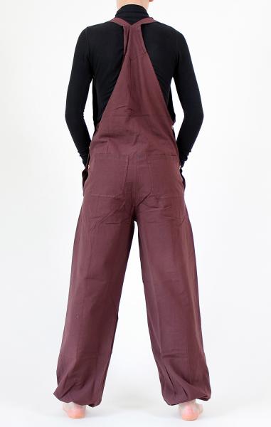 MEGA BEQUEME BRAUNE LATZHOSE GRÖßE XL AUS 100% BAUMWOLLE