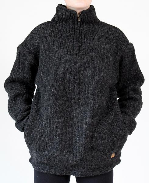 GRÖßE XXL WOLLPULLOVER TROYER SEEMANNSPULLOVER  100% SCHAFSWOLLE HANDARBEIT NEPAL