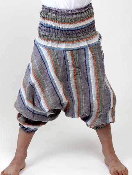 Süße Kinderhose Haremshose designs Nr.4 Einheitsgröße Handarbeit Indien 100% Baumwolle