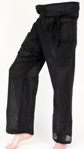 TOLLE SCHWARZE FISHERMAN WICKELHOSE / EINHEITSGRÖßE