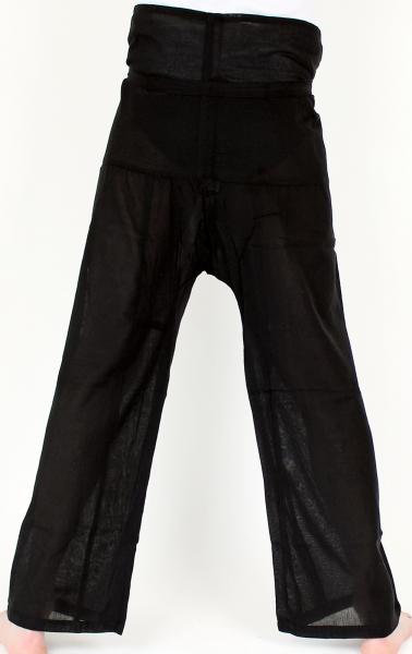 TOLLE SCHWARZE FISHERMAN WICKELHOSE / EINHEITSGRÖßE