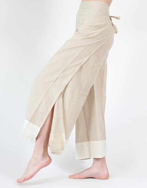 FEINE NATURFARBENE WICKELHOSE / WICKELROCK / EINHEITSGRÖßE