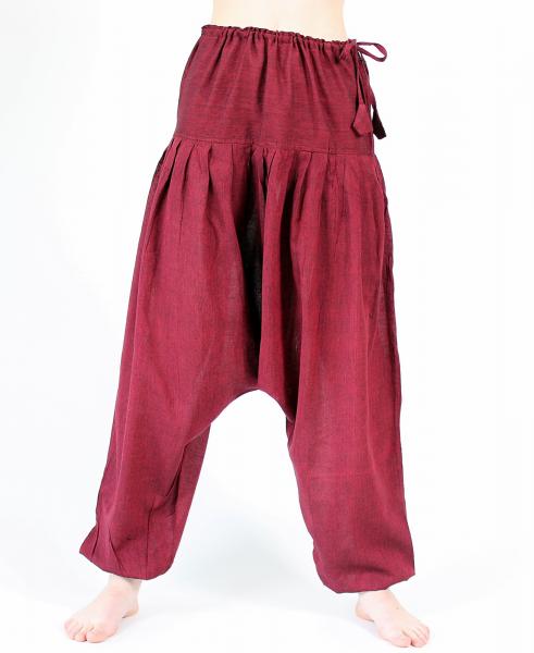 SUPER BEQUEME ROTE YOGA- MEDITATION FREIZEITHOSE Gr.M