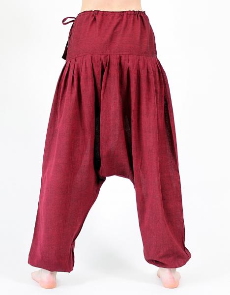 SUPER BEQUEME ROTE YOGA- MEDITATIONS FREIZEITHOSE Gr.L